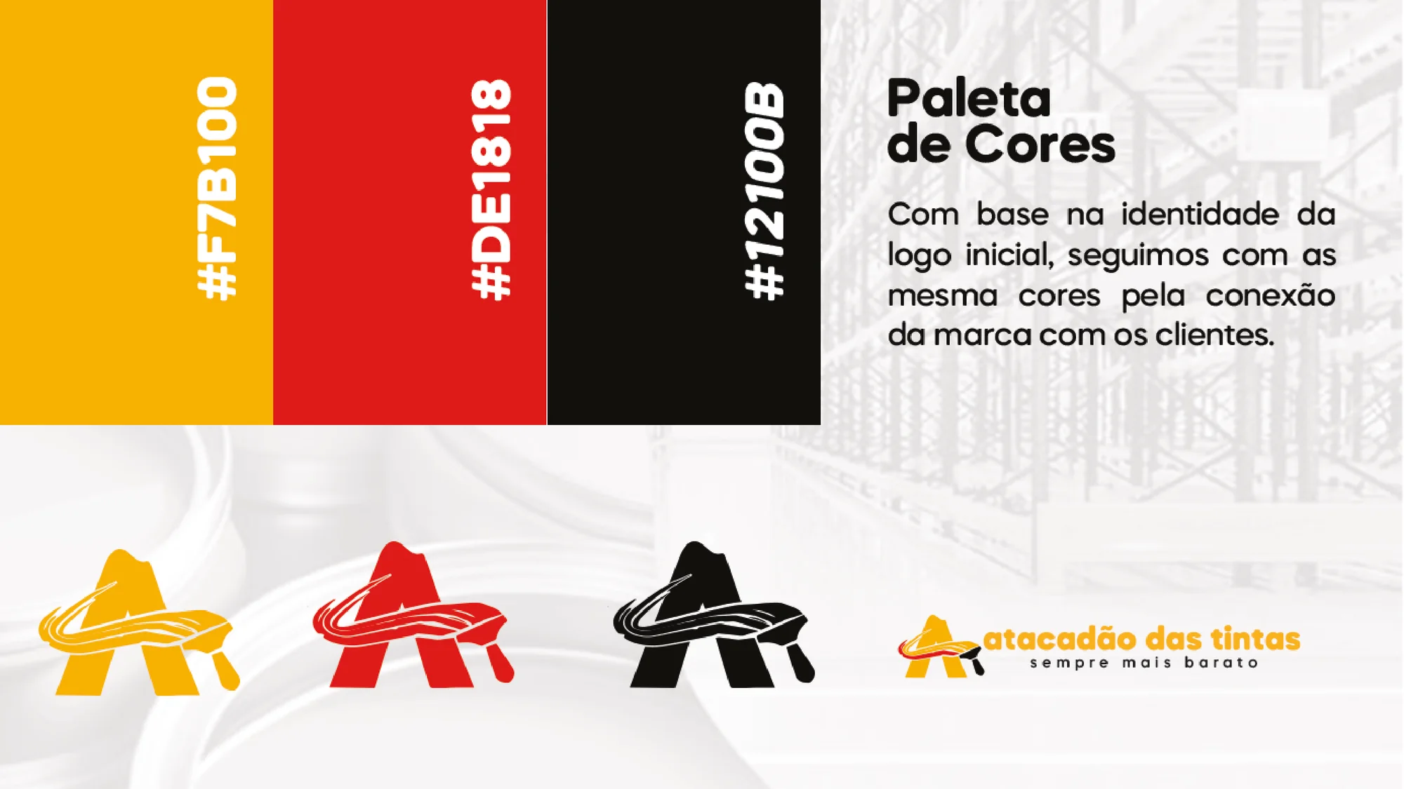 Atacadão das Tintas, apresentação, página 3