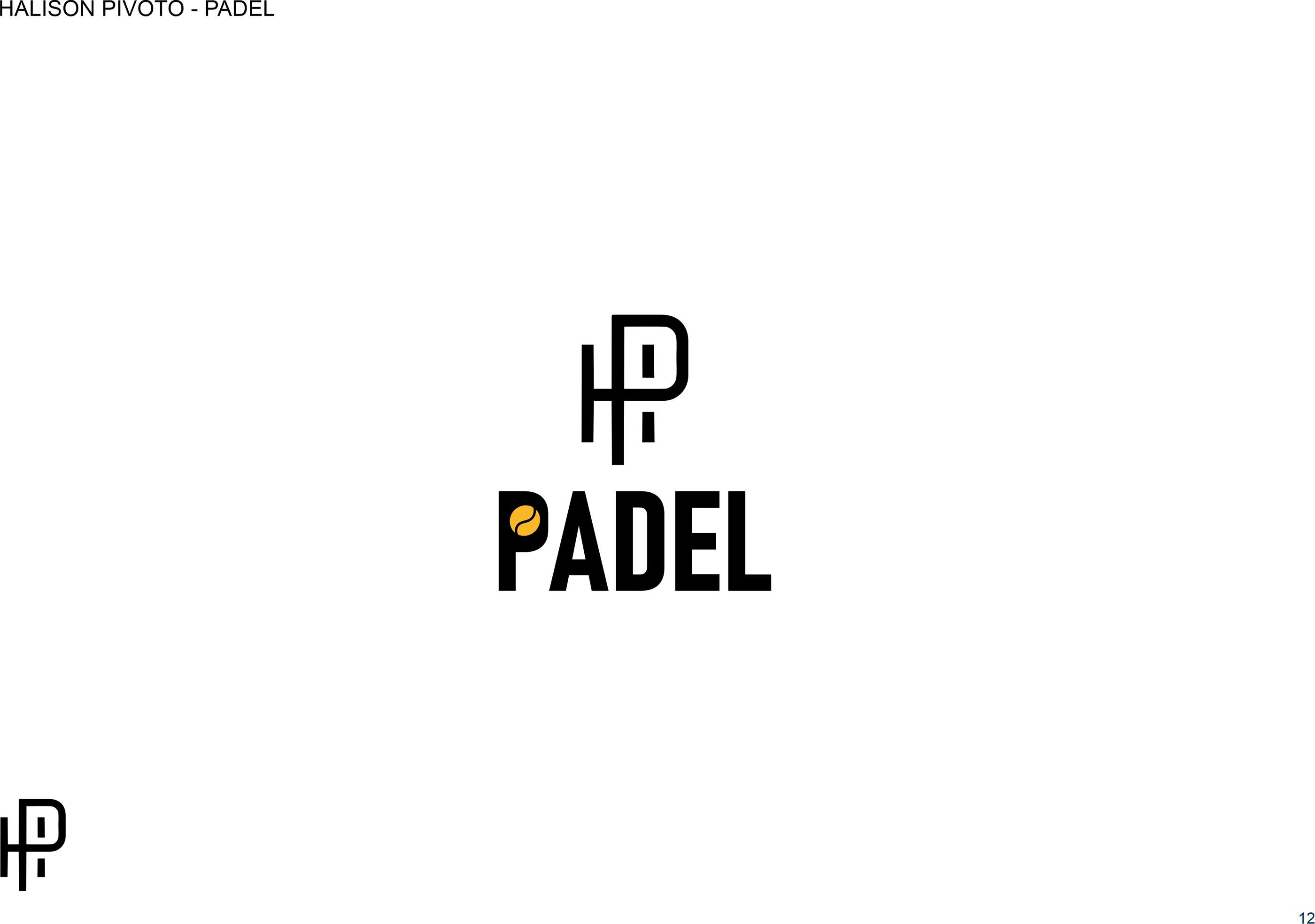 HP Padel, manual da marca, página 12